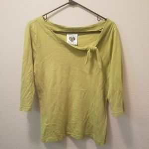 Pinup Couture Off-the-Shoulder Half Sleeve Top